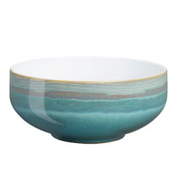 Denby Azure Coast Cereal Bowl, Blue, Dia.15.5cm